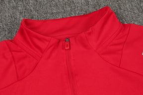 Conjunto Blusa + Calça - Adidas 2025 - Vermelho