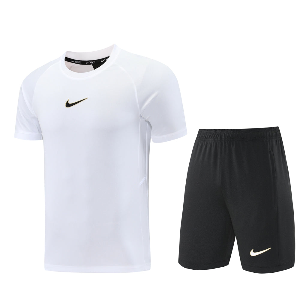 Conjunto 2026 - Nike Camisa + Short - Branco