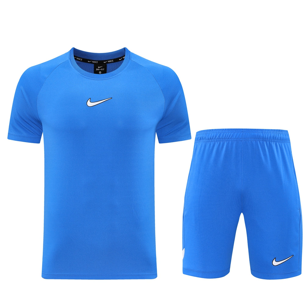 Conjunto 2026 - Nike Camisa + Short - Azul claro