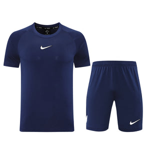 Conjunto 2026 - Nike Camisa + Short - Azul escuro