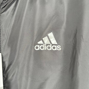 Jaqueta Corta-Vento - Adidas 2023 preto e cinza com capuz