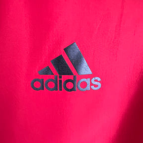 Jaqueta Corta-Vento - Adidas 2023 vermelho com capuz