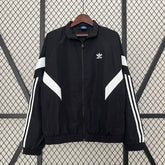 Jaqueta Corta-Vento - Adidas 2024 preto com branco