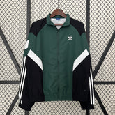 Jaqueta Corta-Vento - Adidas 2024 verde com preto