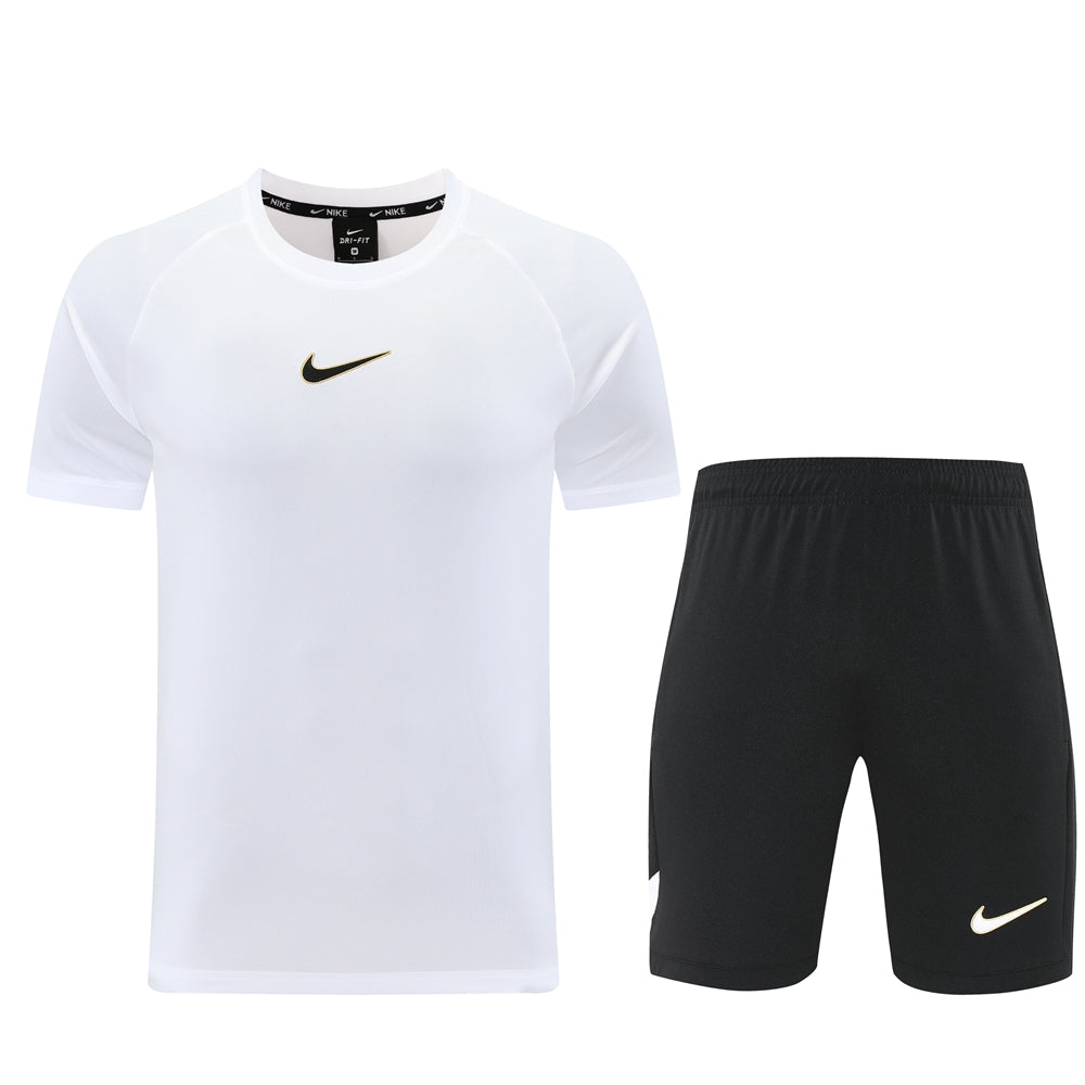 Conjunto 2026 - Nike Camisa + Short - Branco