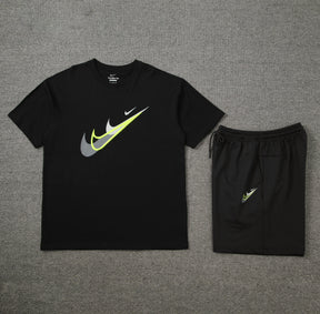 Conjunto - Nike Camisa + Short - New Black