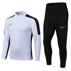 (PEÇAS SEPARADAS) Conjunto de Frio NIKE - Branco - Blusa sem capuz + calça