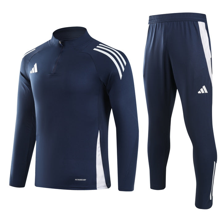 Conjunto Blusa + Calça - Adidas 2025 - Azul Escuro