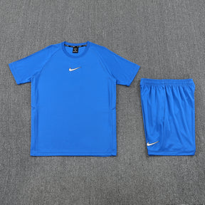 Conjunto 2026 - Nike Camisa + Short - Azul claro