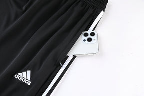 Conjunto Camisa + Calça - Adidas Azul com preto