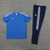 Conjunto Camisa + Calça - Adidas Azul e azul escuro