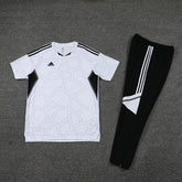 Conjunto Camisa + Calça - Adidas Branco com preto II