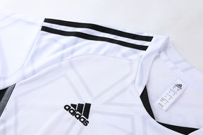 Conjunto Camisa + Calça - Adidas Branco com preto II