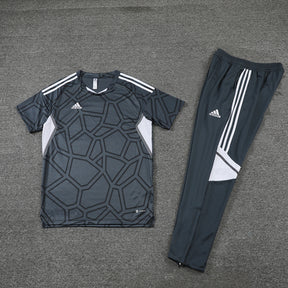 Conjunto Camisa + Calça - Adidas Cinza