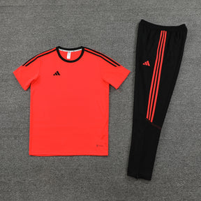 Conjunto Camisa + Calça - Adidas Laranja com preto II