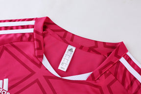 Conjunto Camisa + Calça - Adidas Rosa com Preto