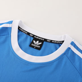 Conjunto - Adidas Camisa+Short Azul