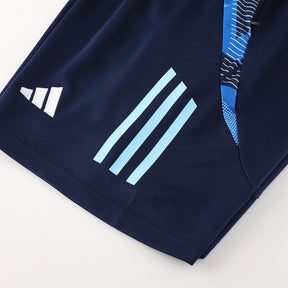 Conjunto - Adidas Camisa+Short Azul e azul escuro