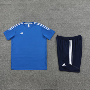 Conjunto - Adidas Camisa+Short Azul e azul escuro II