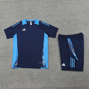 Conjunto - Adidas Camisa+Short Azul escuro