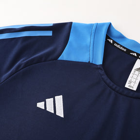 Conjunto - Adidas Camisa+Short Azul escuro