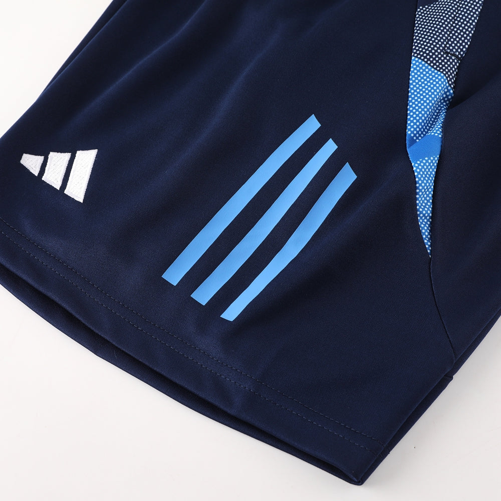 Conjunto - Adidas Camisa+Short Azul escuro