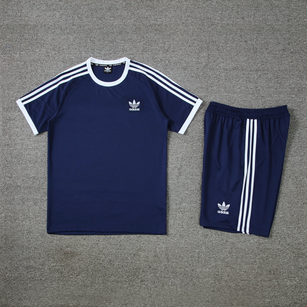 Conjunto - Adidas Camisa+Short Azul escuro II