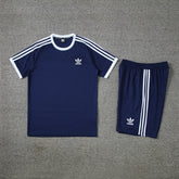 Conjunto - Adidas Camisa+Short Azul escuro II