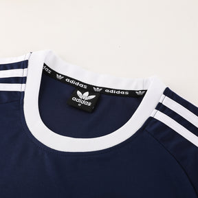 Conjunto - Adidas Camisa+Short Azul escuro II