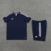 Conjunto - Adidas Camisa+Short Azul escuro VI