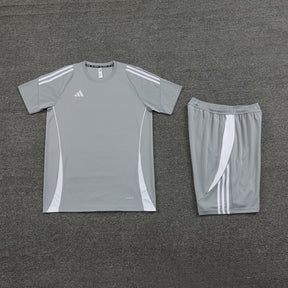 Conjunto - Adidas Camisa+Short Cinza