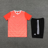 Conjunto - Adidas Camisa+Short Laranja com preto