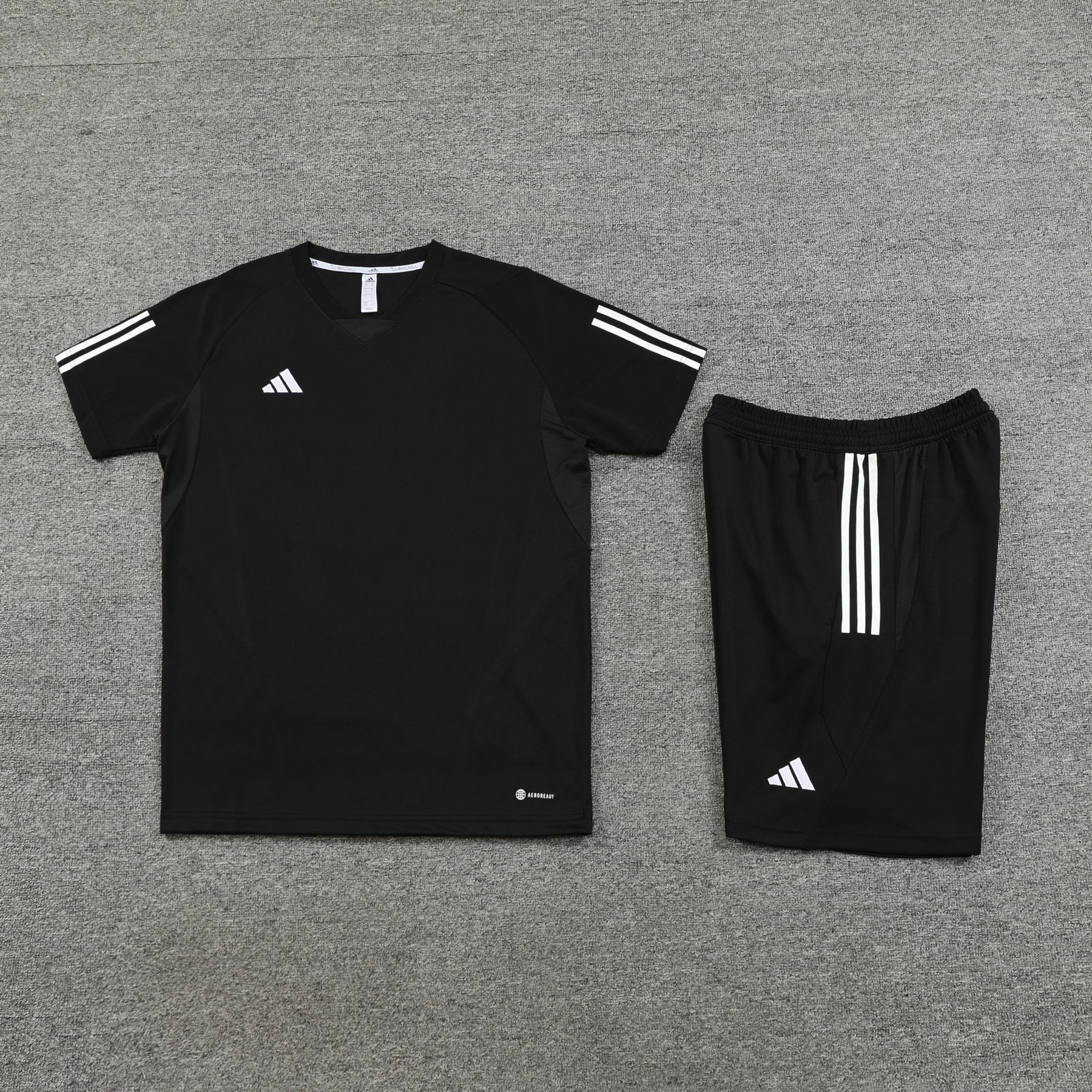 Conjunto - Adidas Camisa+Short Preto IV