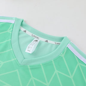 Conjunto - Adidas Camisa+Short Verde com preto