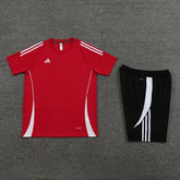 Conjunto - Adidas Camisa+Short Vermelho com preto II