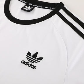 Conjunto - Adidas Camisa+Short Branco com preto