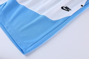 Conjunto - Nike Camisa+Short Azul claro com branco