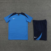 Conjunto - Nike Camisa+Short Azul com azul escuro