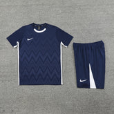 Conjunto - Nike Camisa+Short Azul escuro com branco