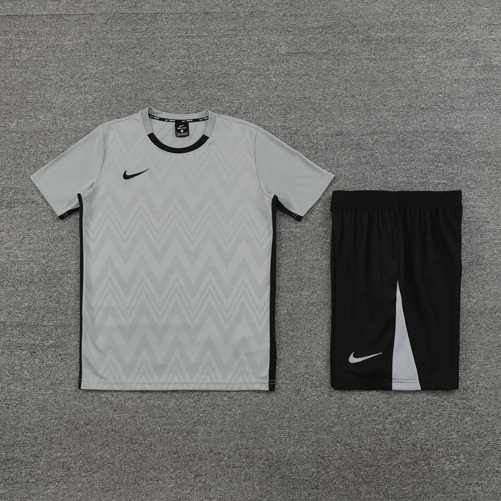 Conjunto - Nike Camisa+Short Cinza com preto