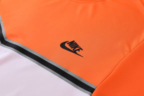 Conjunto - Nike Camisa+Short Laranja com branco