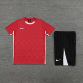 Conjunto - Nike Camisa+Short Vermelho, branco e preto