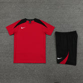 Conjunto - Nike Camisa+Short Vermelho com preto