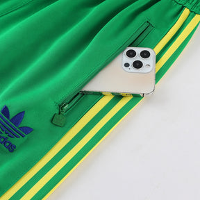 Conjunto Blusa + Calça - Adidas amarelo com verde