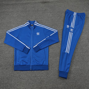 Conjunto Blusa + Calça - Adidas Azul