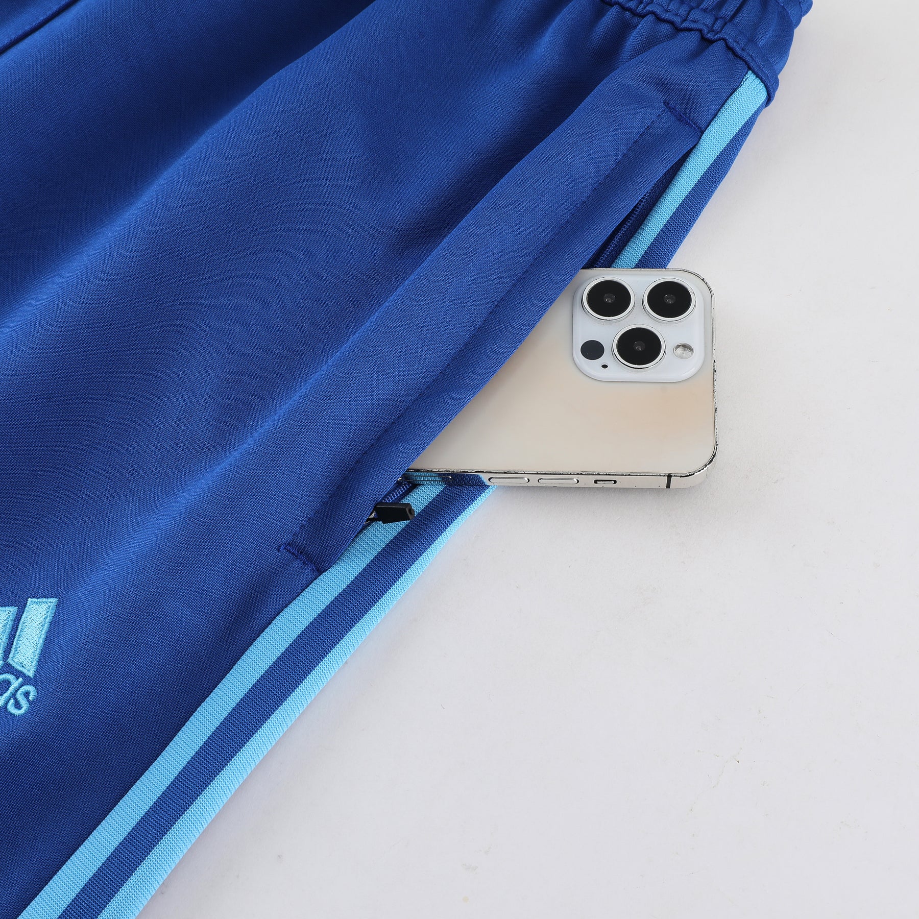 Conjunto Blusa + Calça - Adidas Azul dois tons II
