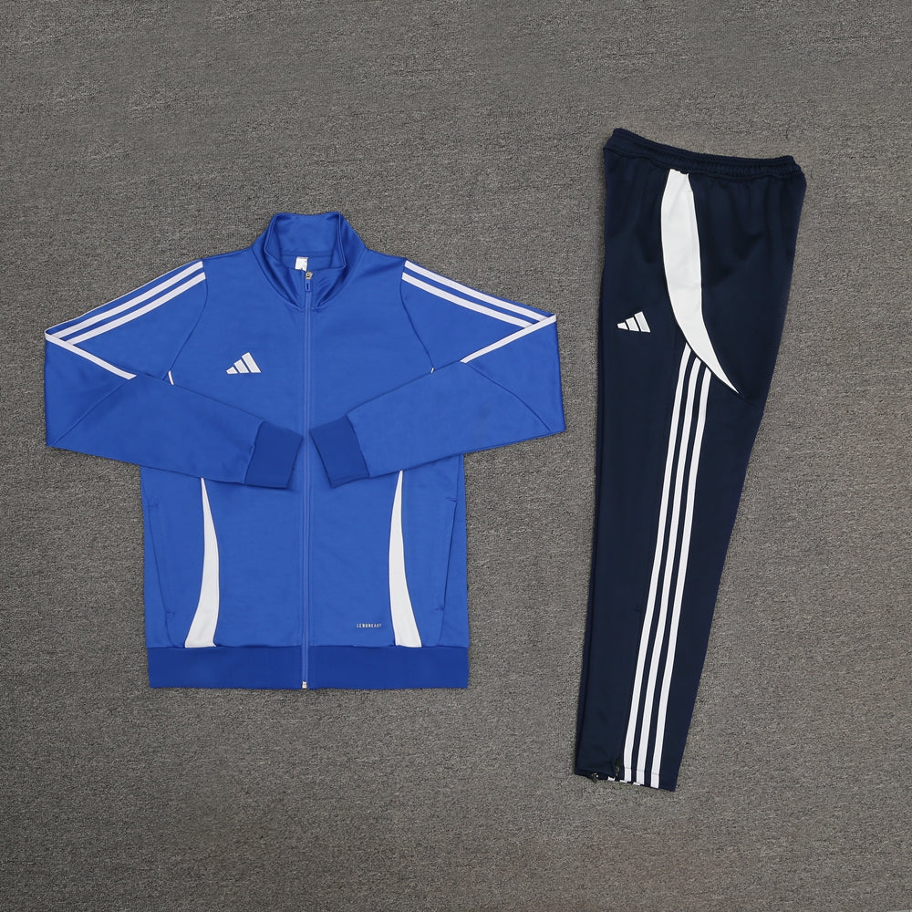 Conjunto Blusa + Calça - Adidas Azul com azul escuro IV