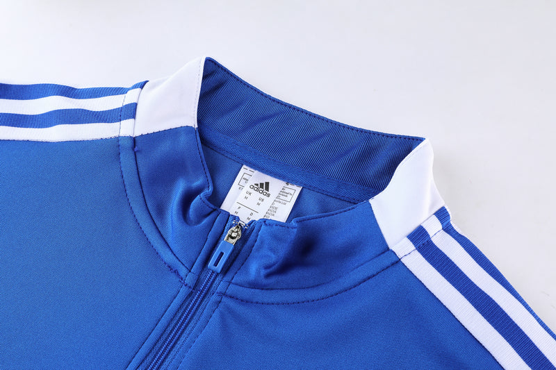 Conjunto Blusa + Calça - Adidas Azul com azul escuro IX