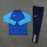 Conjunto Blusa + Calça - Adidas Azul com azul escuro V