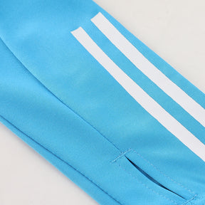 Conjunto Blusa + Calça - Adidas Azul com azul escuro V